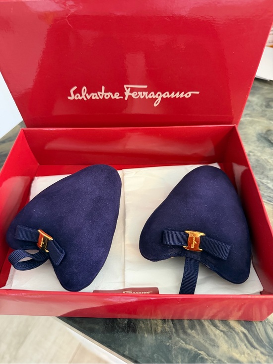Salvatore Ferragamo Handbags - Salvatore Ferragamo  Suede Women's Shoe Inserts with box